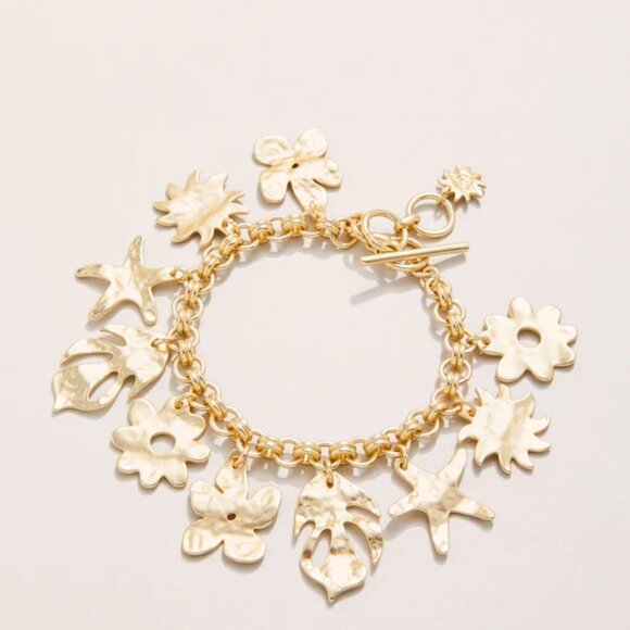 Spartina 449 Kai Charm Bracelet NWT - Picture 1 of 5